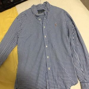 Ralph Lauren checkered button shirt